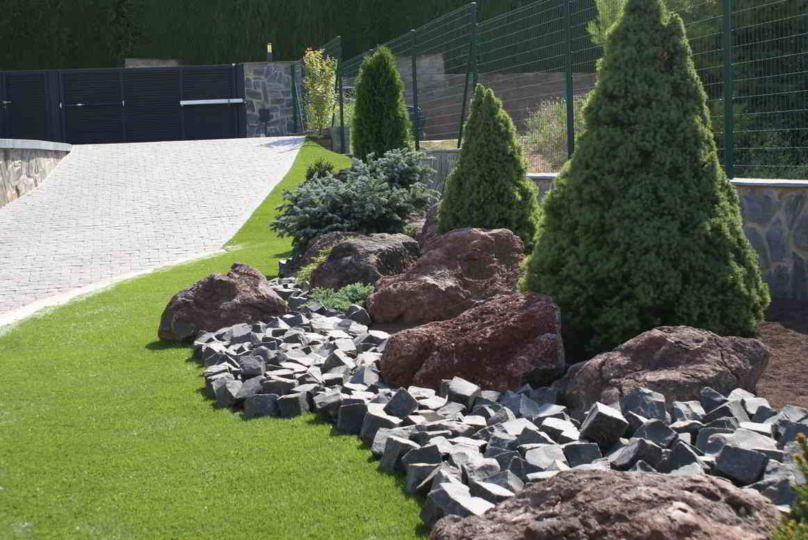 Construcción de jardines en Santpedor